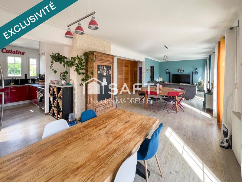 Maison - 156 m² - 8 pièces