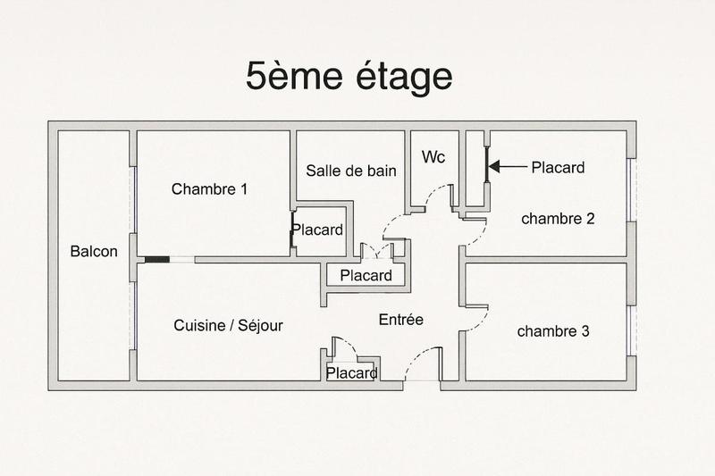 Appartement - 74 m² - 4 pièces