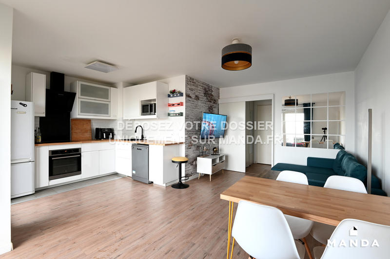 Appartement - 46 m² - 2 pièces