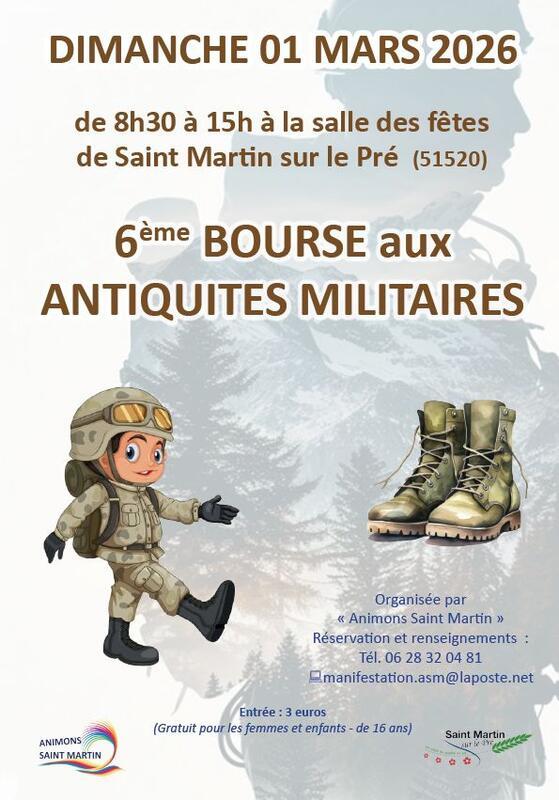 6ème bourse aux antiquités militaires