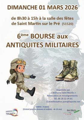 6ème bourse aux antiquités militaires