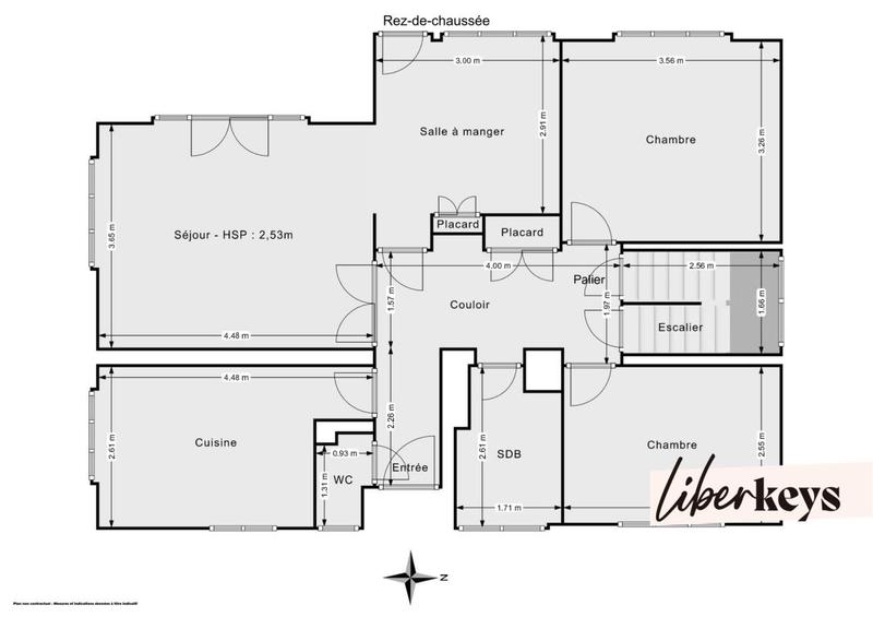 Maison - 90 m² - 6 pièces