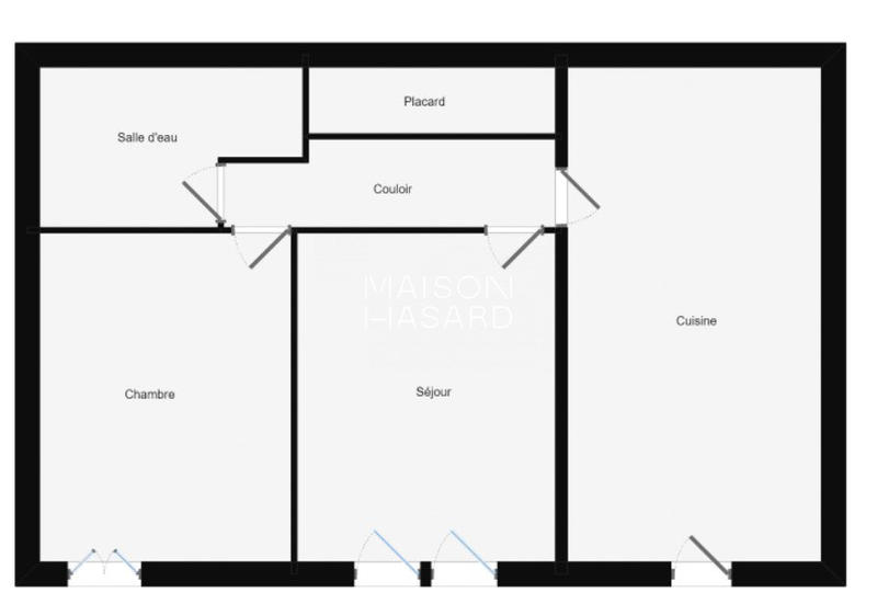 Maison - 55 m² - 2 pièces