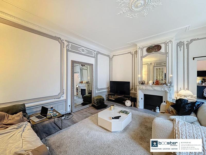 Appartement ancien - 100 m² - 3 pièces