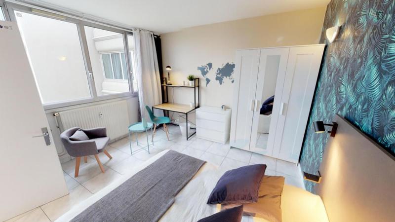 Chambre - 13 m² - 4 pièces