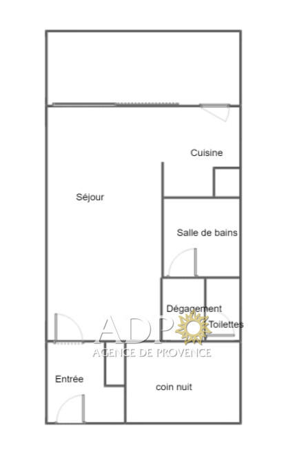 Appartement - 32 m² - 1 pièce