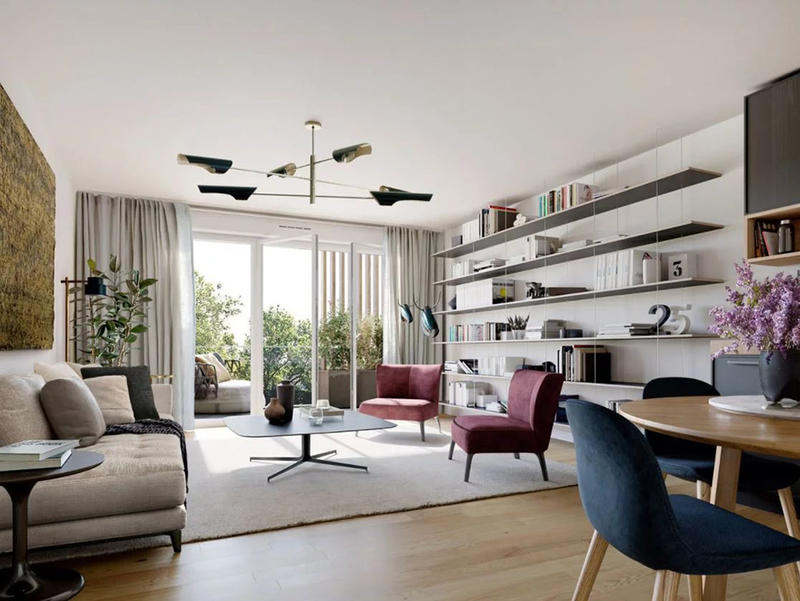 Appartement - 76 m² - 3 pièces