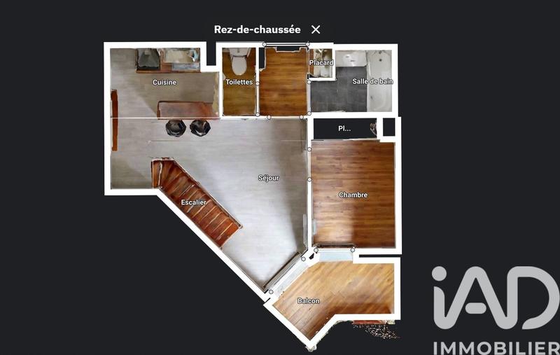 Appartement - 52 m² - 3 pièces