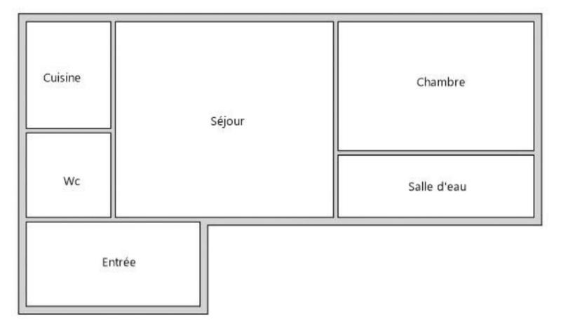 Appartement - 34 m² - 2 pièces