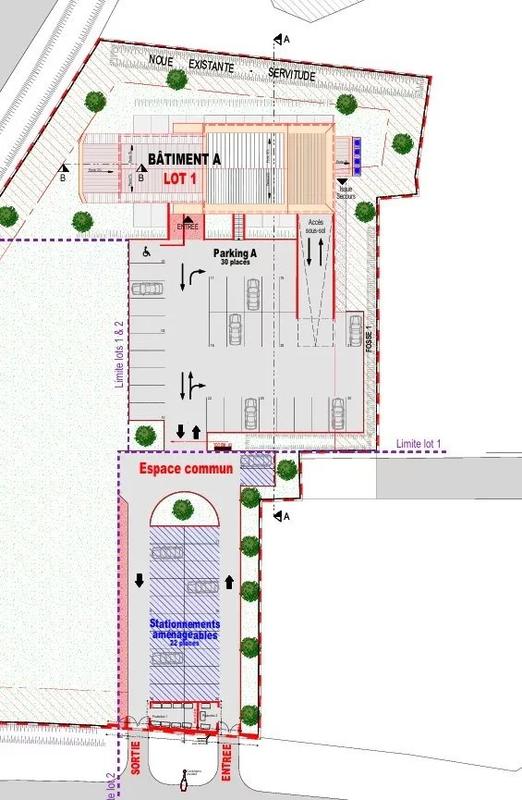 Bureau - 350 m² - 1 pièce