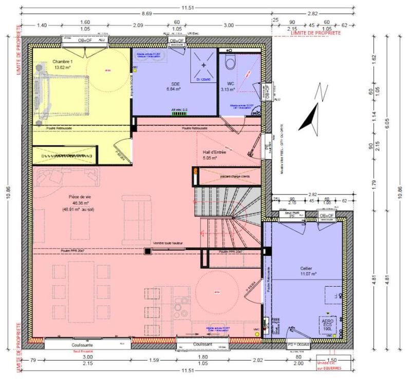 Maison - 136 m² - 5 pièces