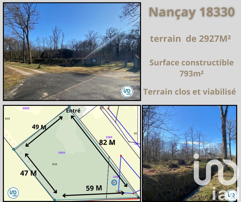 Terrain - 2 927 m²
