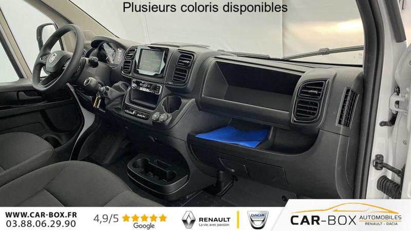 Fiat Ducato cc 3.5 l 2.2 H3-Power 140ch Maxi Benne Acier + Coffre Jpm