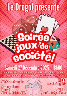 Soirée Jeux de Société