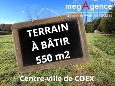 Terrain constructible - 550 m²