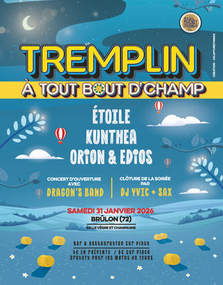 Tremplin à Tout Bout d'Champ 2026