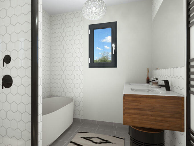 Maison - 92 m² - 4 pièces