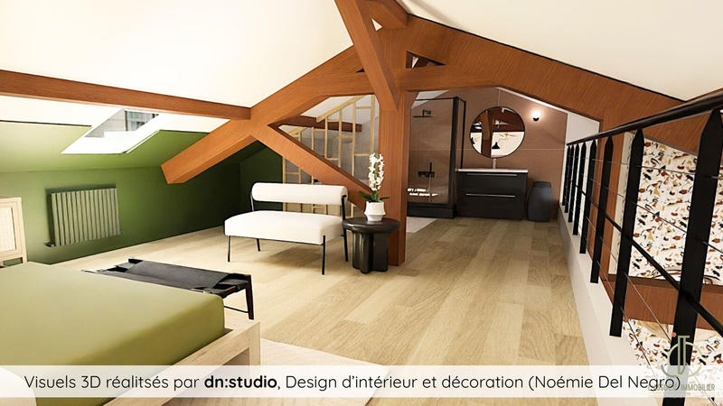 Appartement - 150 m² - 3 pièces