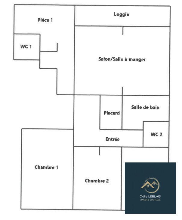 Viager - Appartement - 85 m² - 4 pièces