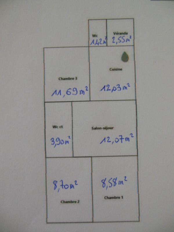 Maison - 58 m² - 5 pièces