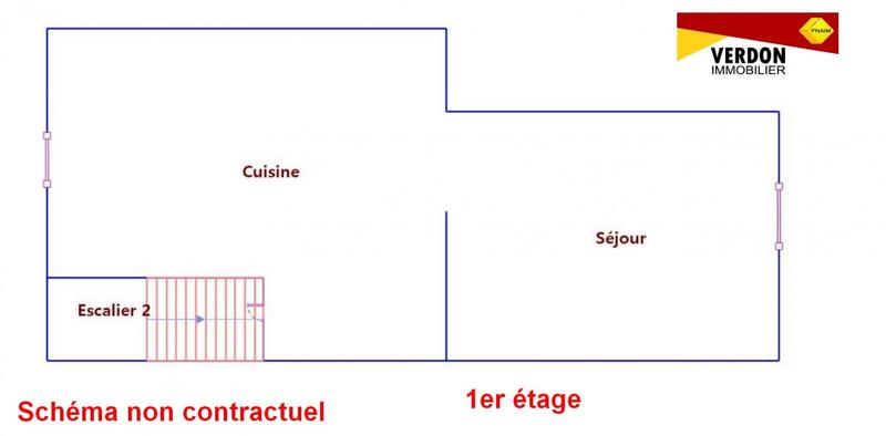 Maison en pierre - 90 m² - 5 pièces