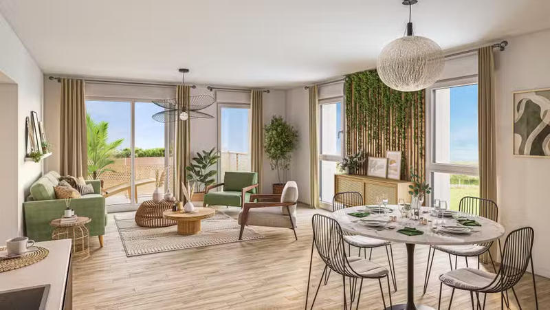 Appartement - 84 m² - 4 pièces