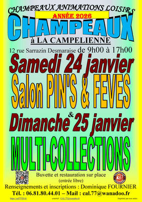 Salon du pin's et fève