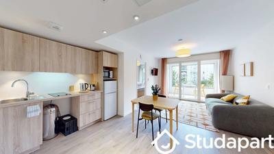 Chambre - 14 m² - 1 pièce