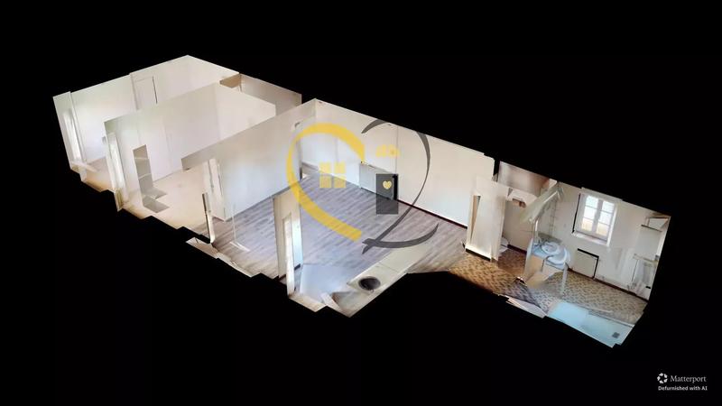 Maison de village - 70 m² - 3 pièces