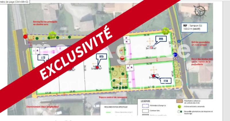 Terrain constructible - 682 m²