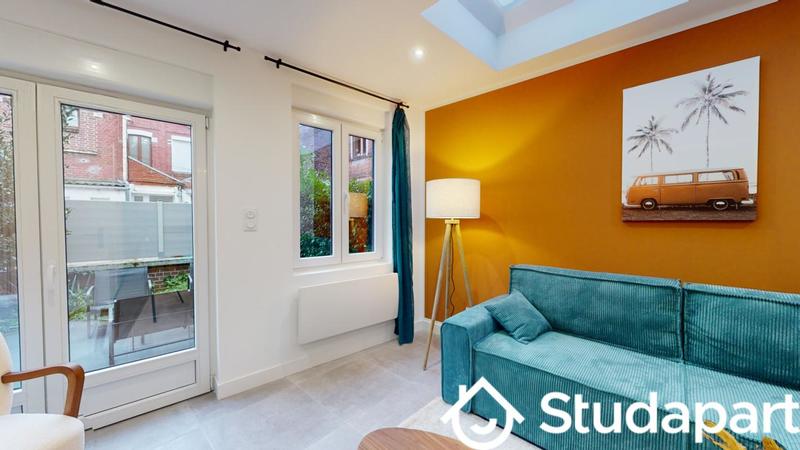 Chambre - 9 m² - 1 pièce