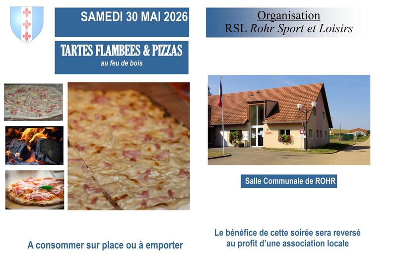 Soirée tartes flambées et pizzas