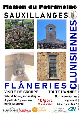 Flaneries clunisiennes à Sauxillanges
