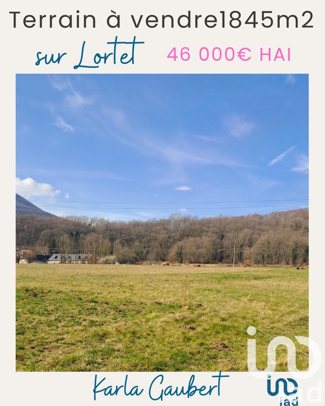 Terrain - 1 845 m²