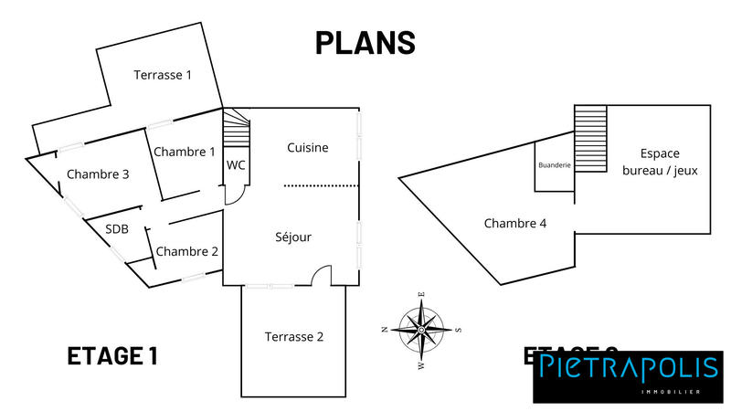 Maison - 161 m² - 6 pièces