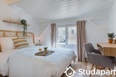 Chambre - 9 m² - 1 pièce