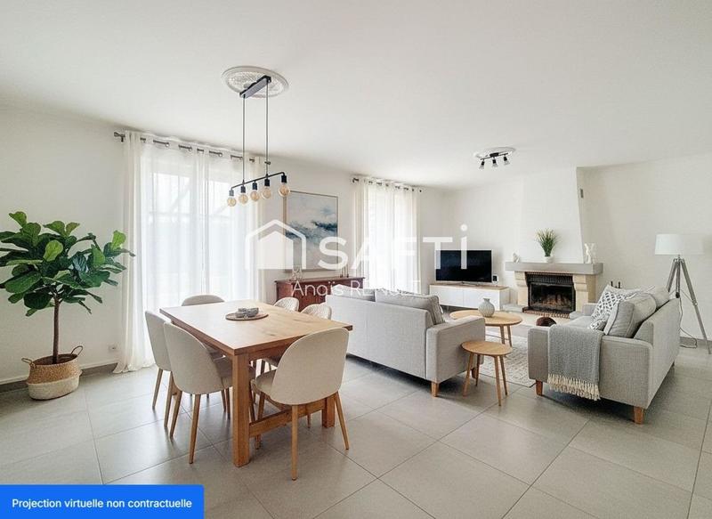 Maison - 90 m² - 5 pièces