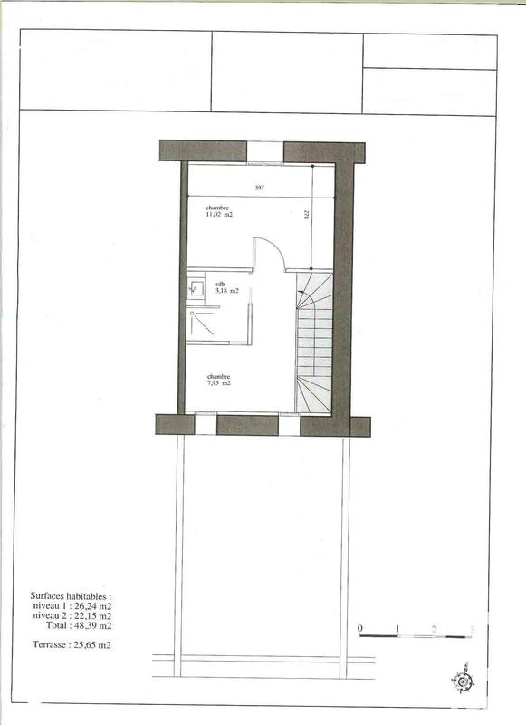 Appartement - 52 m² - 3 pièces