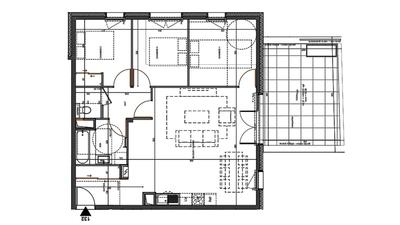 Appartement - 80 m² - 4 pièces
