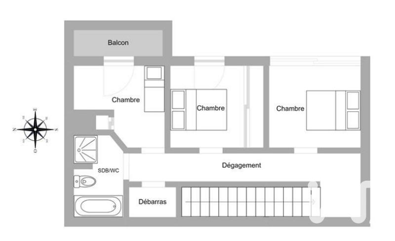 Appartement - 87 m² - 4 pièces
