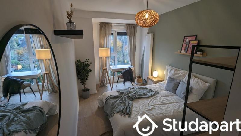 Chambre - 18 m² - 1 pièce