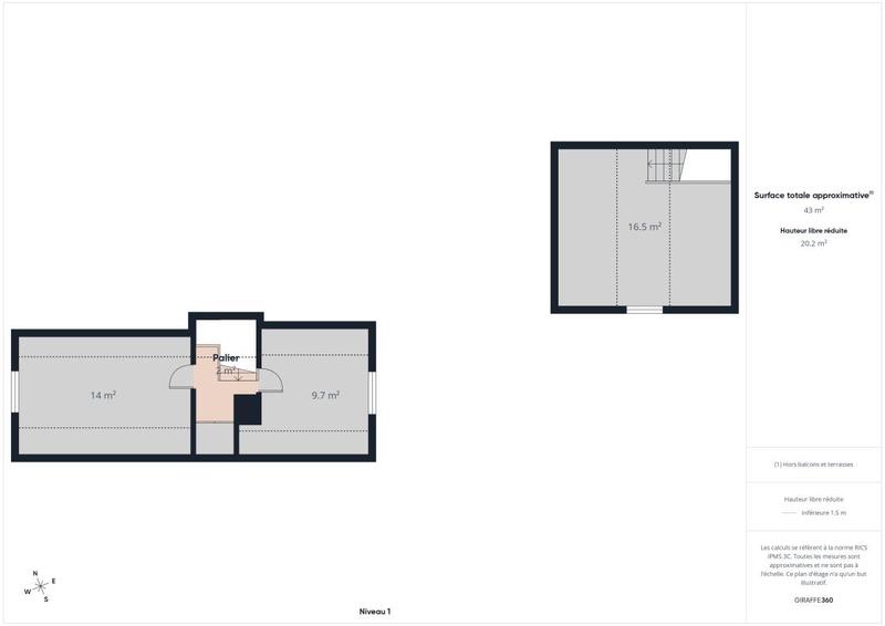 Maison - 94 m² - 4 pièces