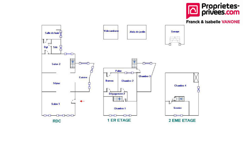 Maison - 186 m² - 6 pièces