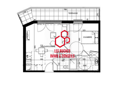 Appartement - 42 m² - 2 pièces