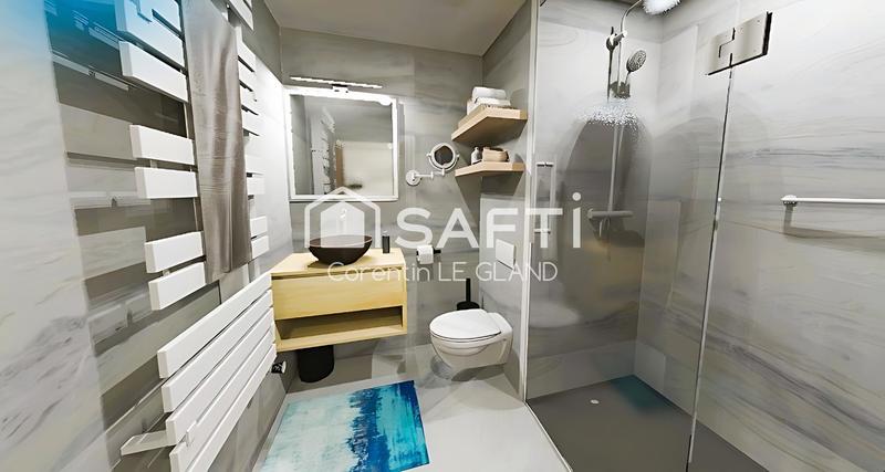 Appartement - 62 m² - 3 pièces