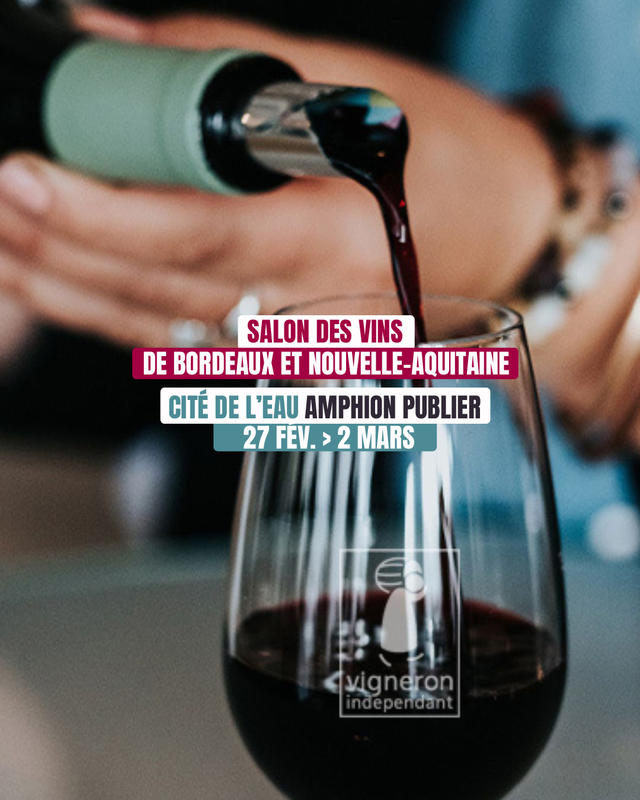 31ème Salon des Vins de Bordeaux et Nouvelle-Aquitaine à Amphion Publier