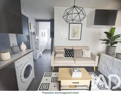 Appartement - 20 m² - 1 pièce