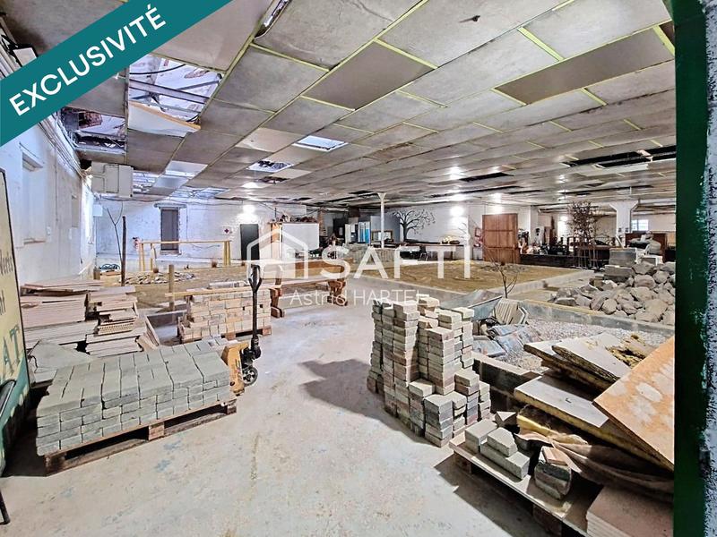 Local commercial - 1 200 m² - 5 pièces