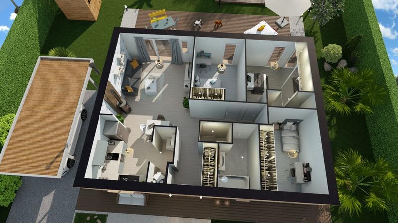 Maison - 75 m² - 4 pièces