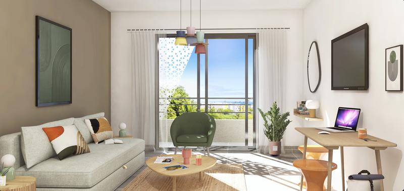 Appartement - 42 m² - 2 pièces